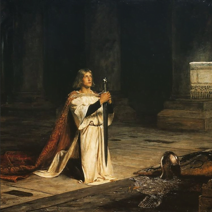 A ordenação de um Cavaleiro na Era Medieval
